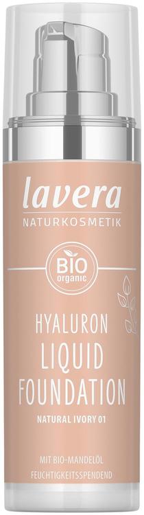 lavera Hyaluron Liquid Foundation -Natural Ivory 01- 30 ml