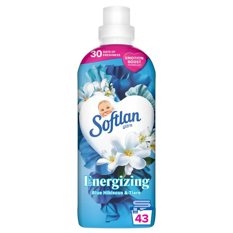 Softlan Emotions Energizing Blue Hibiscus huuhteluaine 650ml
