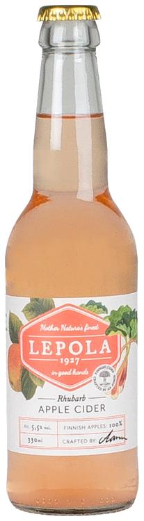 Lepola Rhubarb Apple Cider 5,5% 330ml