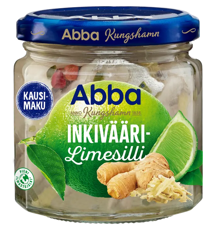Abba inkivääri-limesilli 240/120g