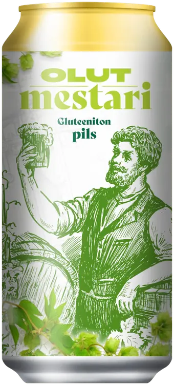 Stadin Panimo Oy Olutmestari Pils Gluteeniton 5,0% 0,44l