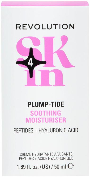 Revolution skin rauhoittava kosteusvoide 50ml plump-tide soothing