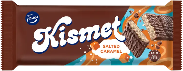 Fazer Kismet Salted caramel suklaapatukka 41g