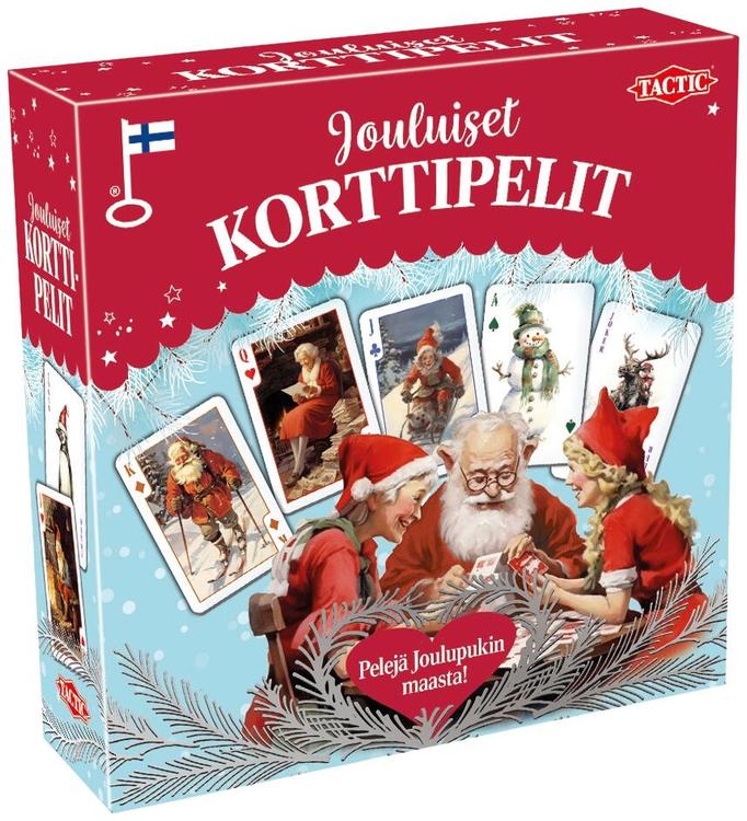Tactic pelikortit Jouluiset korttipelit