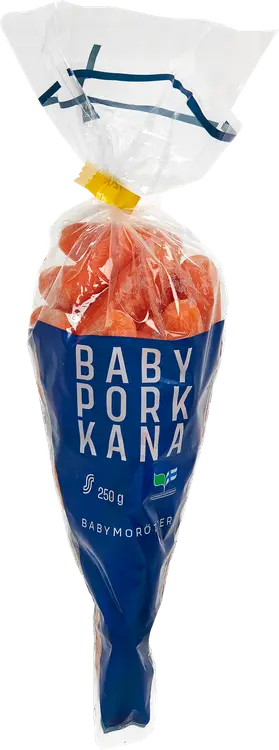Kotimaista baby-porkkana 250g