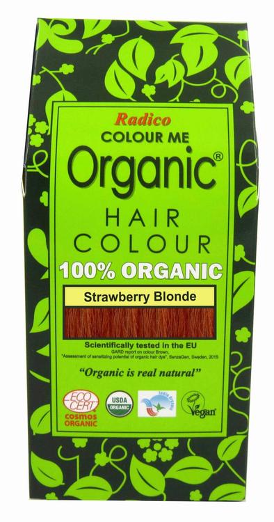 RADICO 100G HIUSVÄRI MANSIKKABLONDI COLOUR ME ORGANIC