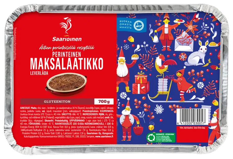 Saarioinen Maksalaatikko 700g