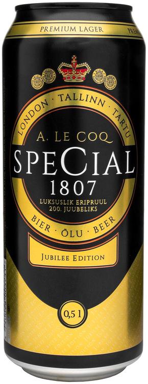A. Le Coq Special õlu 5,2%vol 500 ml