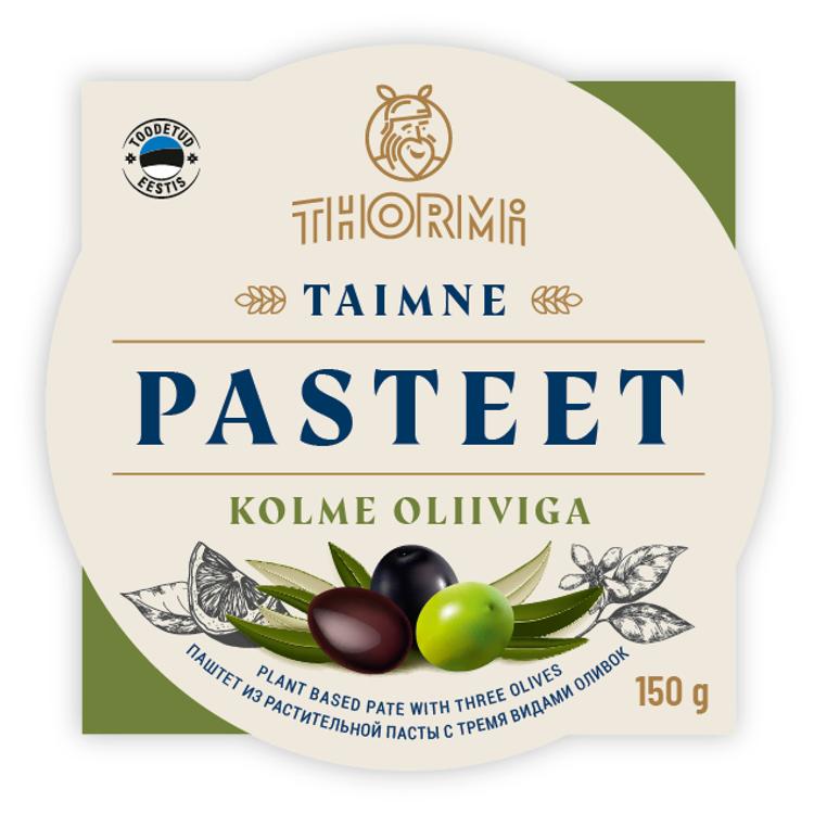 Thormi taimne pasteet kolme oliiviga 150 g