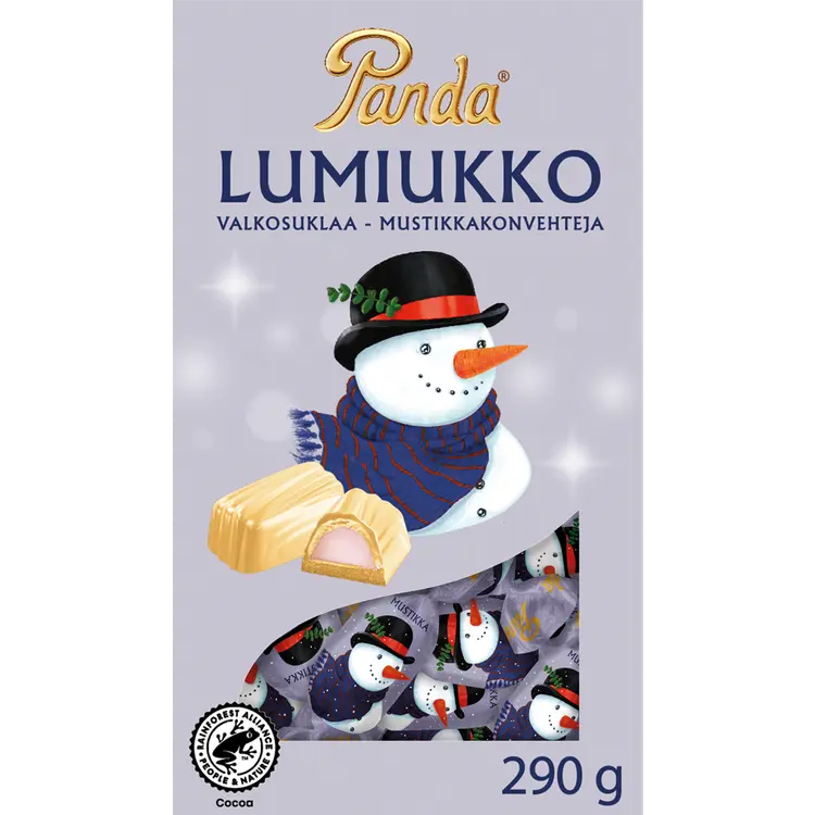 Panda Lumiukko suklaakonvehti 280g