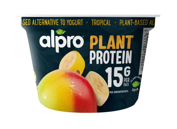 Alpro High Protein Yellow Fruits, hapatettu soijavalmiste 200g