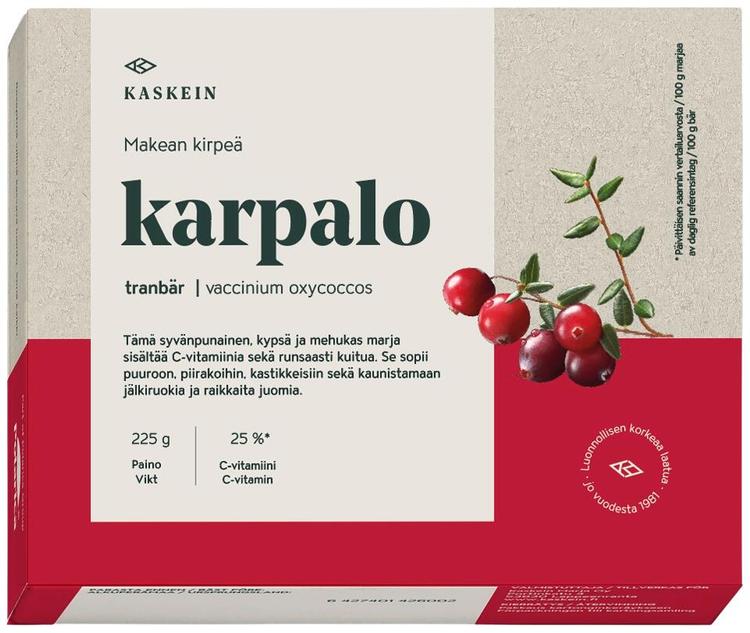 Kaskein 225 g Karpalo pakaste
