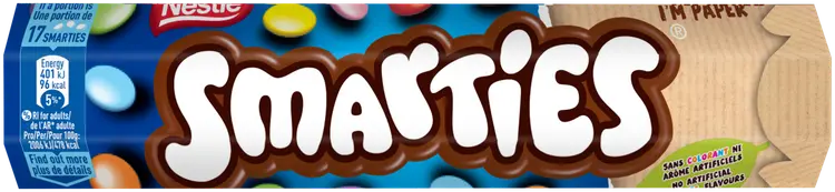 Nestlé Smarties 130g sokerikuorrutettuja maitosuklaarakeita