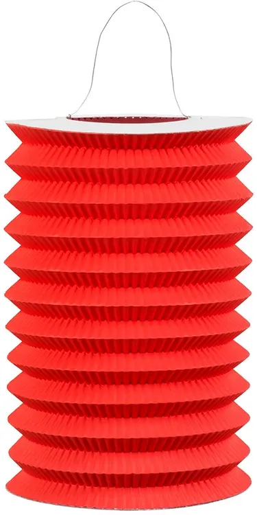 Paperilyhty punainen 15 cm