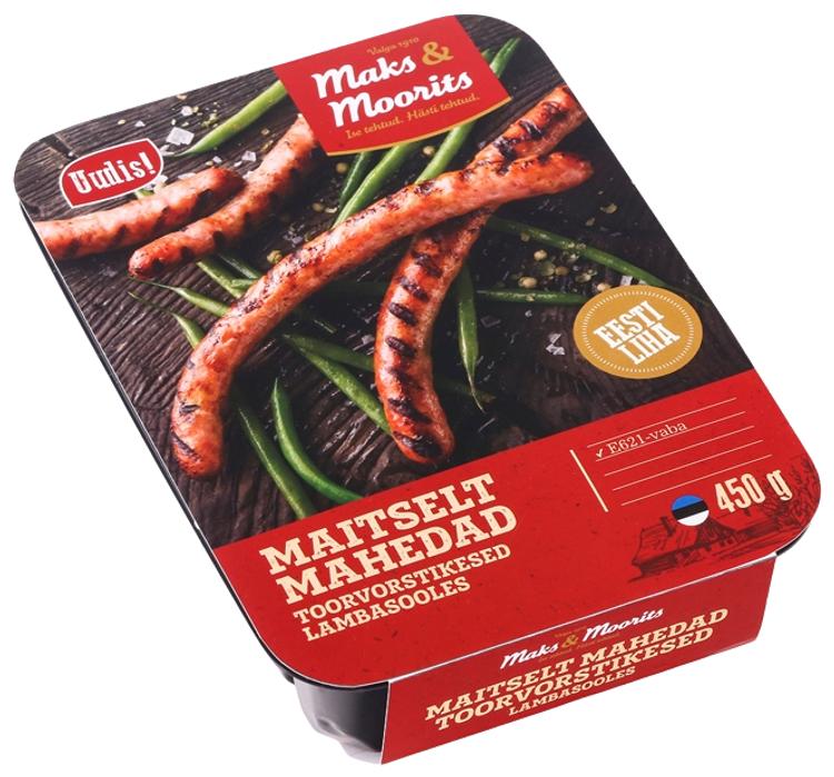 Maitselt mahedad toorvorstikesed 450G