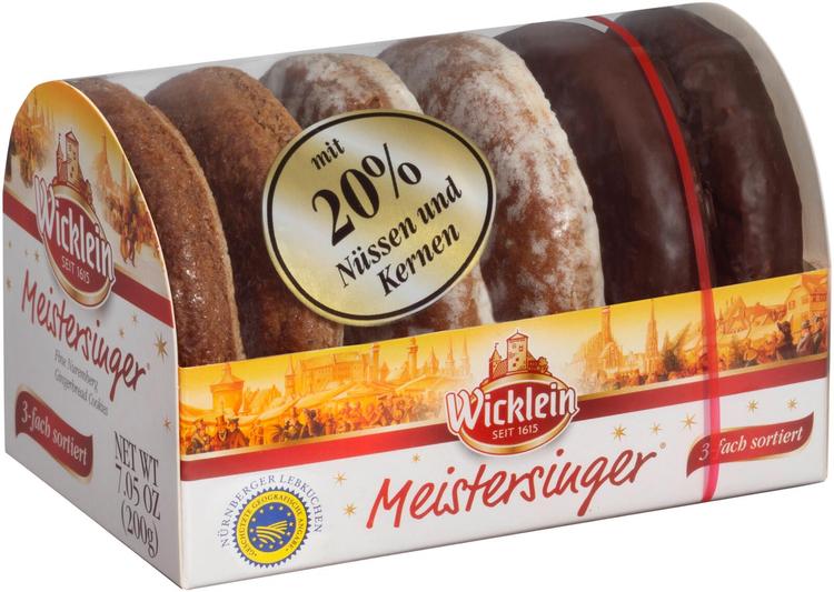 Lebkuchen Meistersinger saksalainen pikkuleipä 200 g