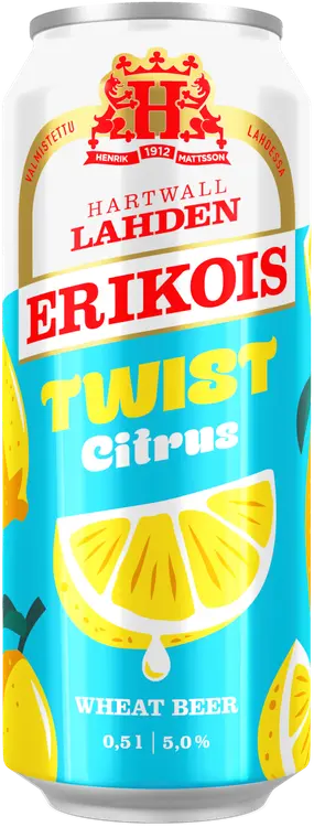 Lahden Erikois Twist Citrus Wheat olut 5% 0,5 l