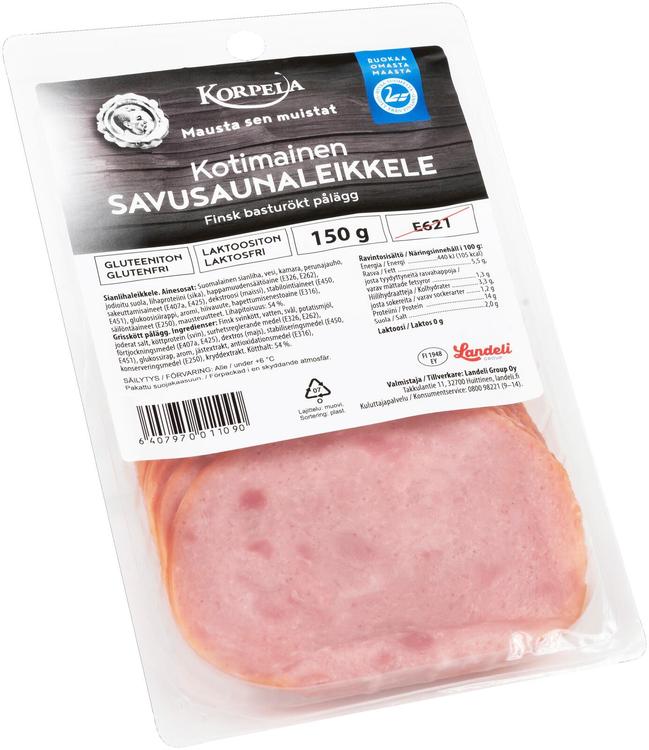 Korpela Kotimainen savusaunaleikkele 150 g