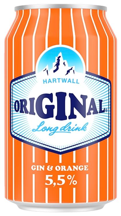 Hartwall original long drink orange 330ml