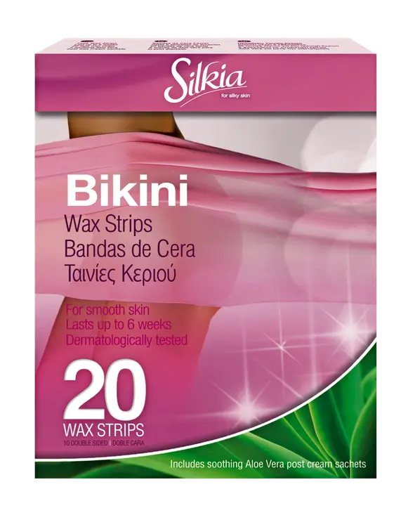 Silkia Bikini 20kpl kylmävahaliuska intiimialueelle
