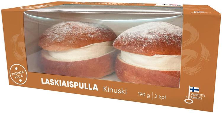 Elonen Laskiaispulla Kinuski 190g 2kpl