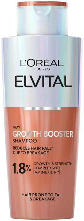 L'Oréal Paris Elvital Growth Booster Shampoo hiustenlähtöä vastaan 200 ml
