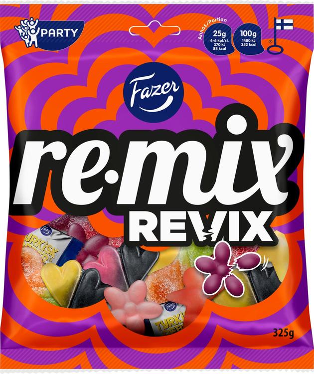 Fazer Remix Revix karkkipussi 325g