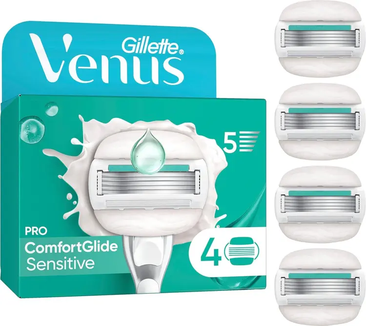 Gillette Venus Pro Comfortglide Sensitive 4kpl terä