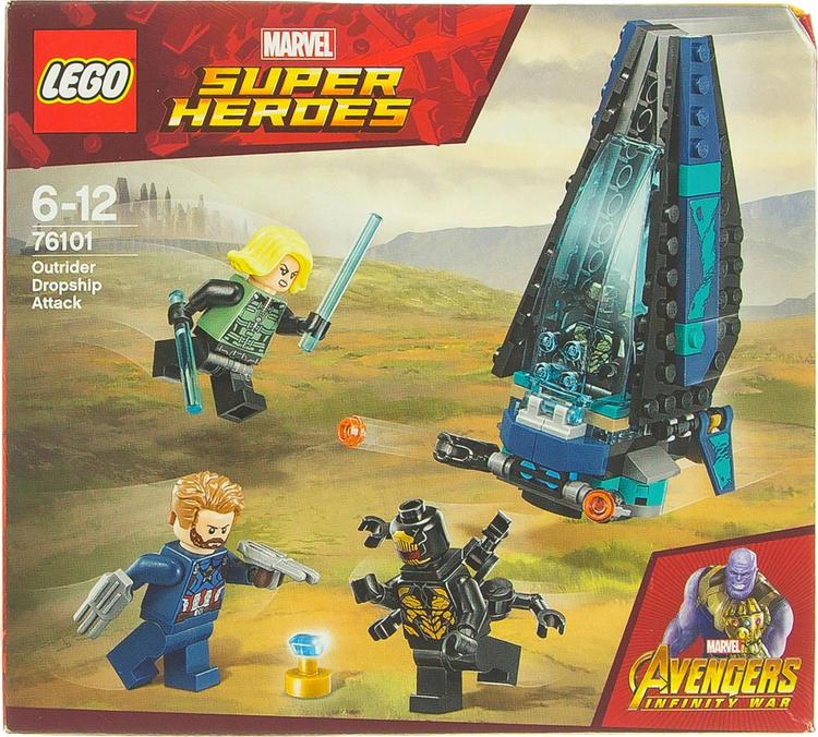 LEGO 76101 Outriderin kuljetusalushyökkäys