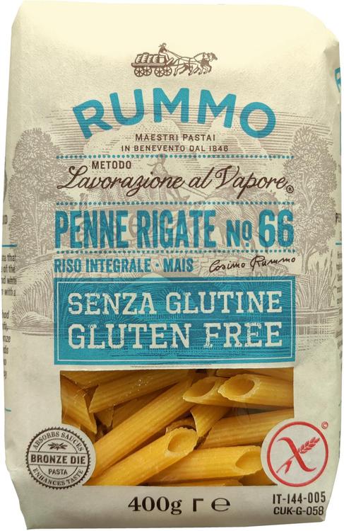 Rummo Gluten Free Penne Rigate N° 66, 12 oz – Assenti's Pasta