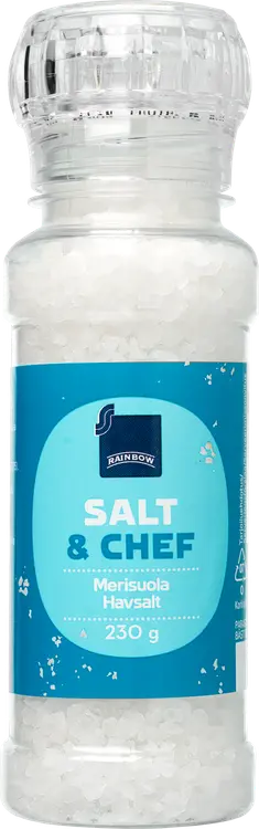 Rainbow 230g Salt & Chef merisuola