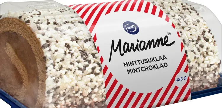 Fazer Marianne -minttusuklaakakkurulla 485g