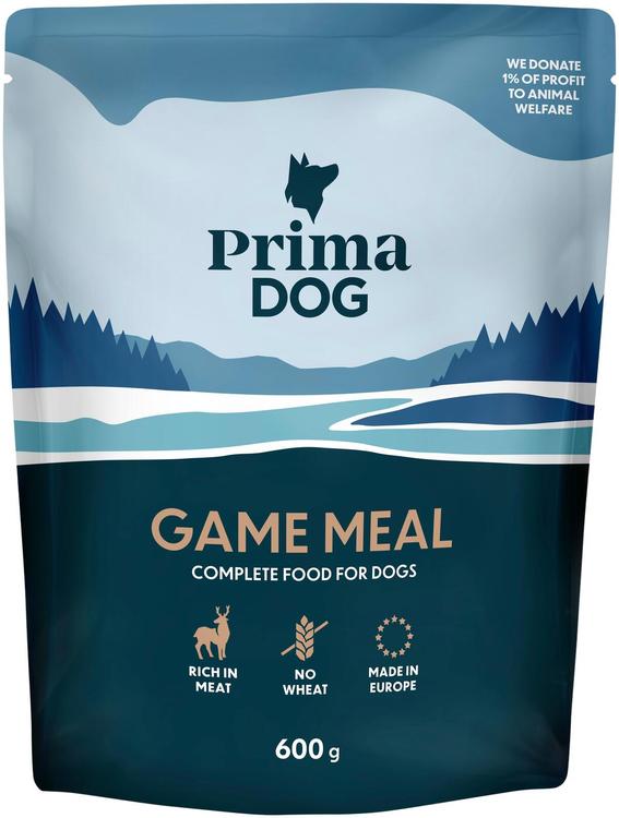PrimaDog Riista-ateria 600 g