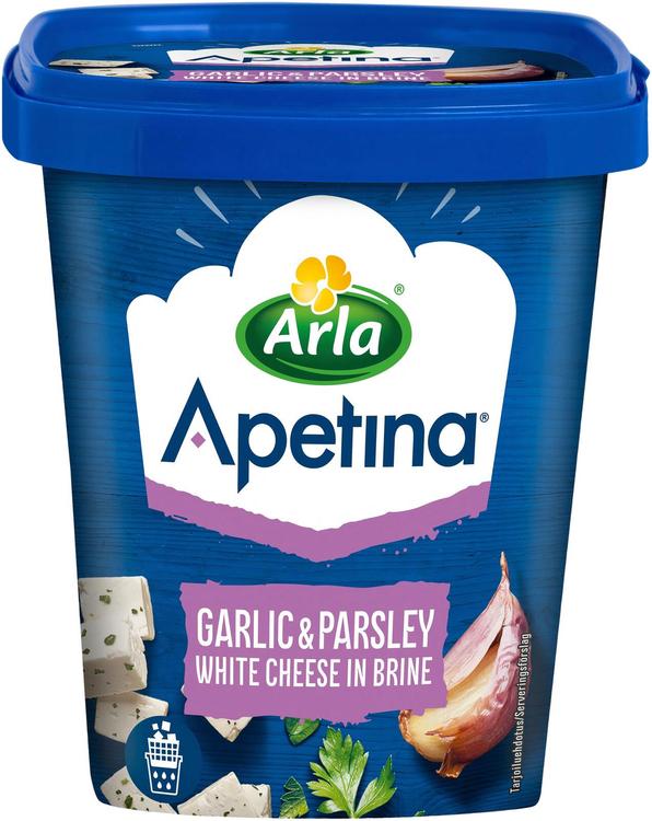 Apetina 410/200g Valkosipuli-Persilja välimerelliset juustokuutiot