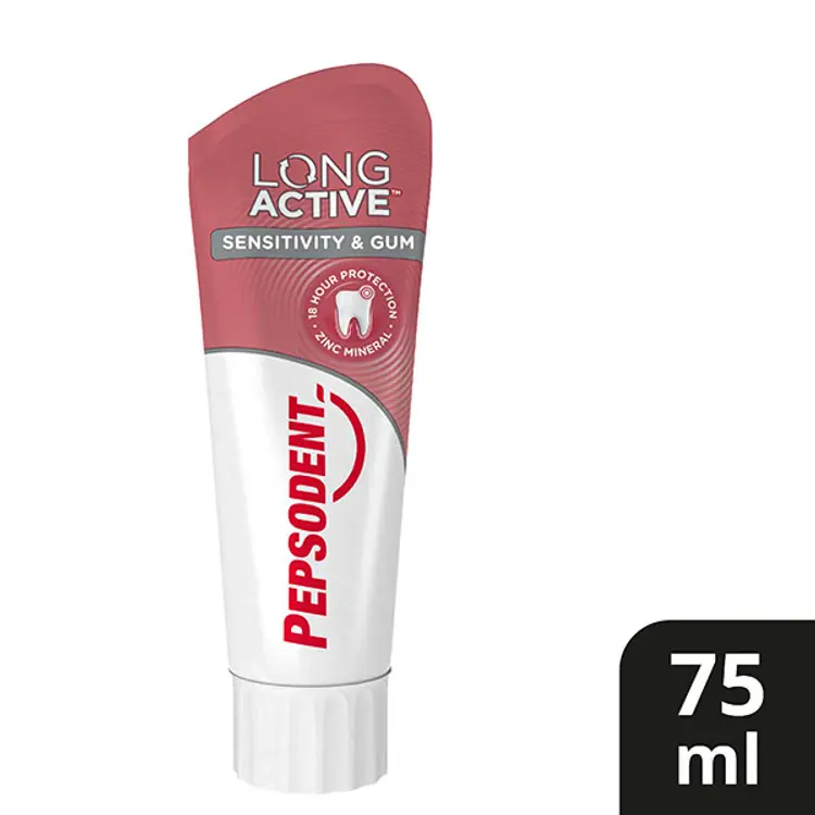 Pepsodent Long Active Long Active Sensitivity & Gum Hammastahna Hellävarainen 75 ml