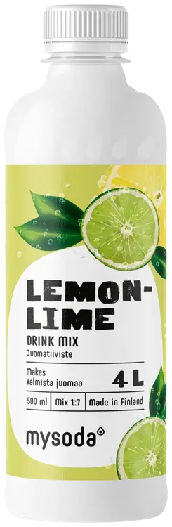 Mysoda Sitruuna-Lime Virvoitusjuomatiiviste 500ml