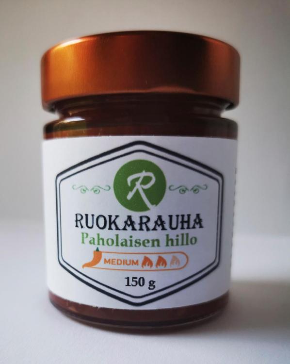 Ruokarauha paholaisen hillo medium 150 g