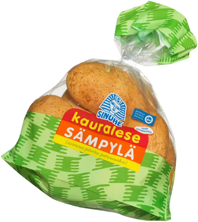 Sinuhe Kauralesesämpylä 350g kauralesesämpylä