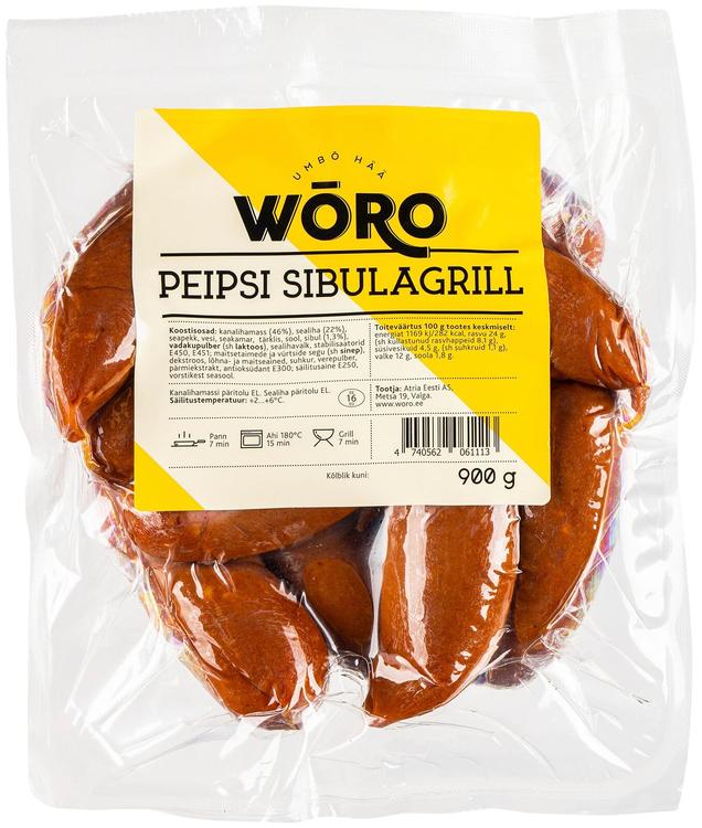 Peipsi sibulagrill 900 g