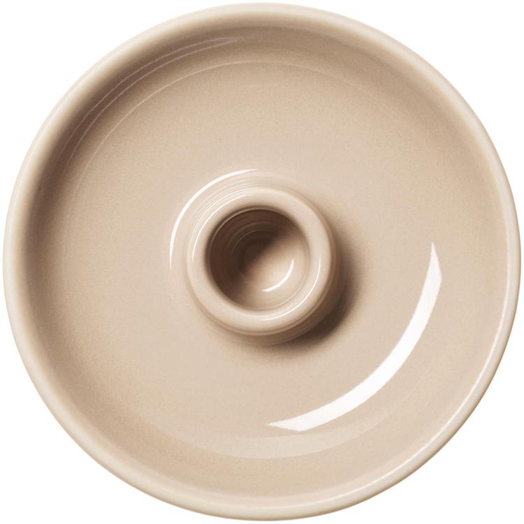 Arabia kynttilänjalka Kirnu 11x3,5 cm beige