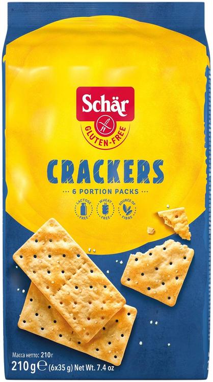 Schär 210g Crackers voileipäkeksi gluteeniton