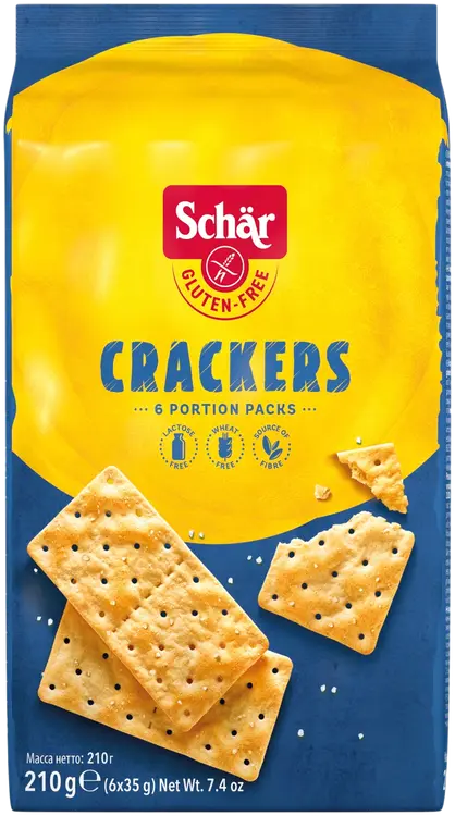 Schär 210g Crackers voileipäkeksi gluteeniton