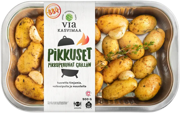 Via Kasvimaa Pikkuset pikkuperunat 500g