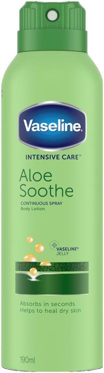 Vaseline Aloe Soothe Spray vartalovoide 190ml