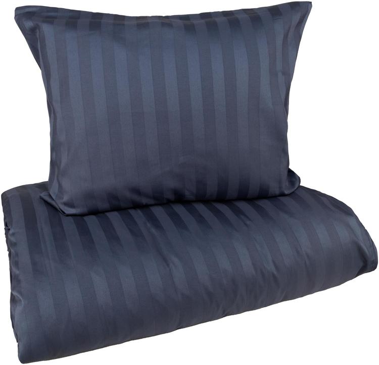 Voodipesukomplekt satiin 150X210/55X65 Stripe