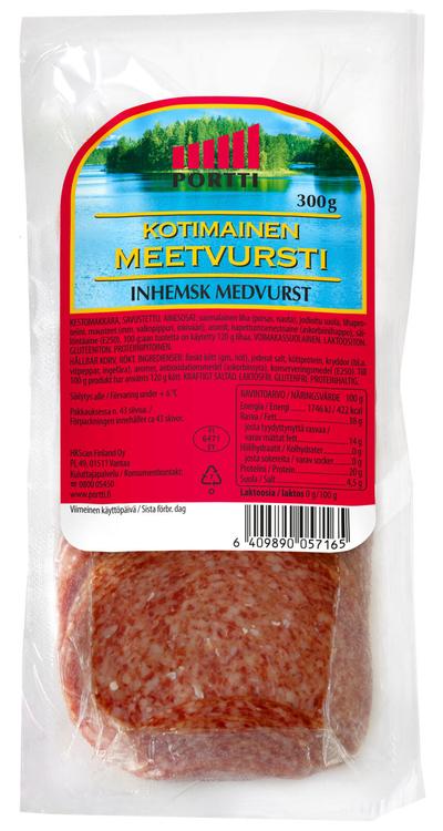 Portti Kotimainen meetvursti 300 g