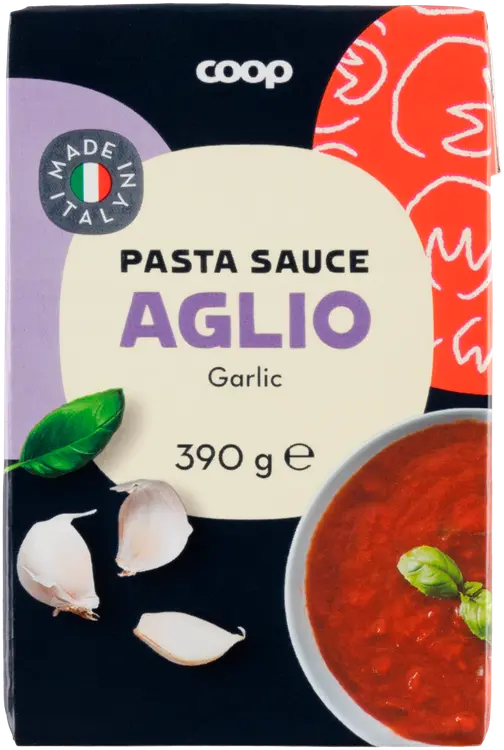 Coop pastakastike valkosipuli 390 g