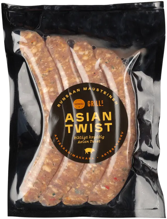 Herkku Grills Asian Twist artesaaniraakamakkara 240g