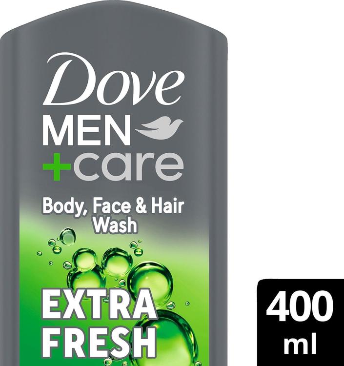 Dove Men+Care Care By Nature Extra Fresh Suihkusaippua  Miehille   400 ml