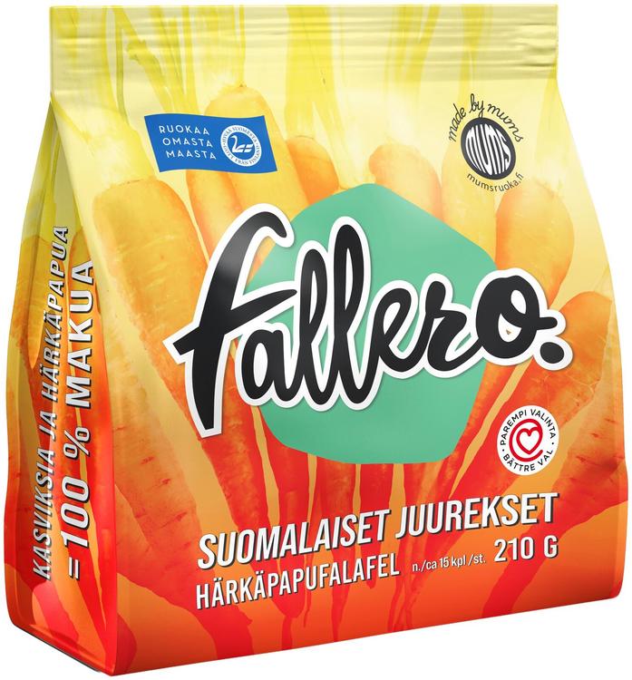 Fallero Suomalaiset Juurekset Härkäpapufalafel 210 g